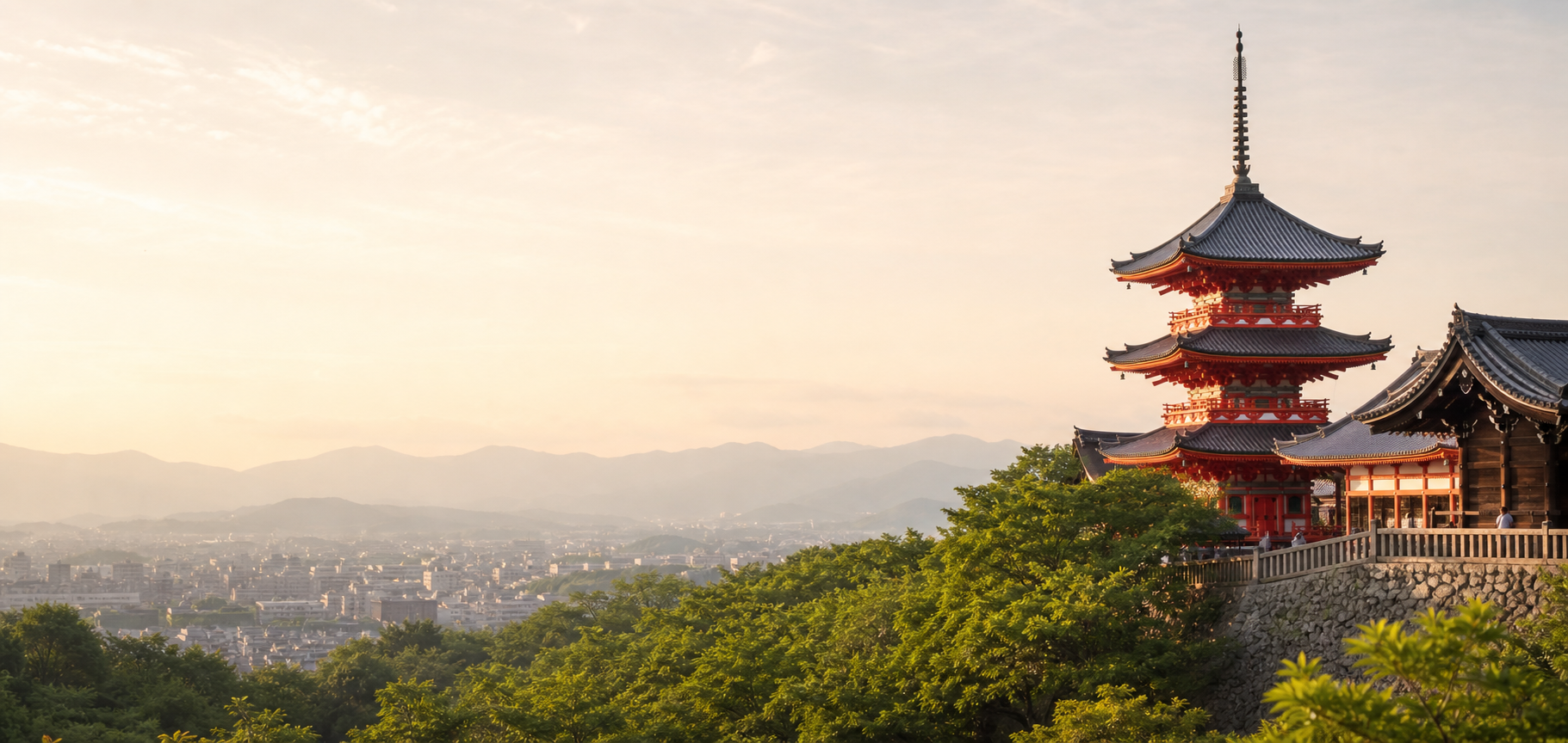Kyoto travel view