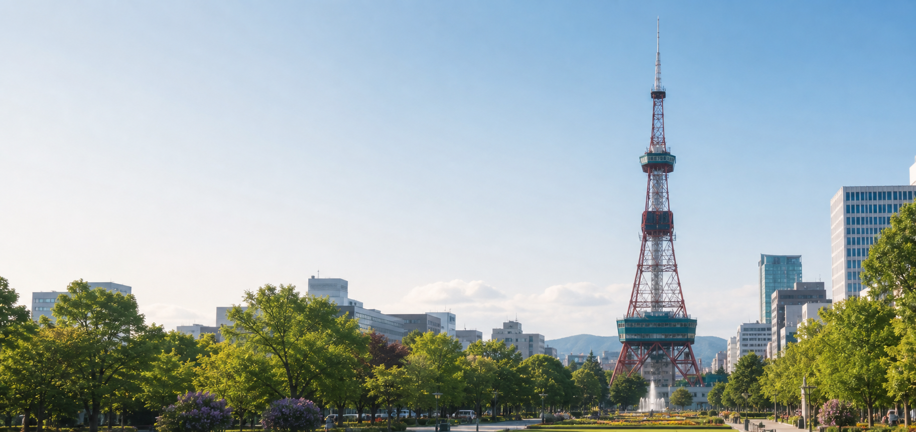 Sapporo travel view